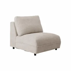 Canapés Modulables>Camif Chauffeuse pour canapé modulable Solenn - Ecru