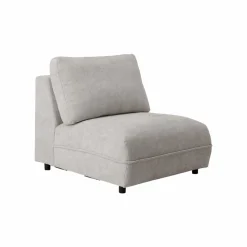 Canapés Modulables>Camif Chauffeuse pour canapé modulable Solenn - Galet