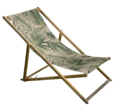 Poufs, Poires Et Coussins De Sol|Poufs, Poires Et Coussins De Sol>Camif Chilienne en tissu recyclé Heva - Jungle