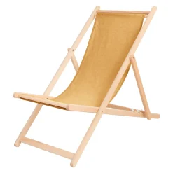 Poufs, Poires Et Coussins De Sol|Poufs, Poires Et Coussins De Sol>Camif Chilienne en tissu recyclé Heva - Curry