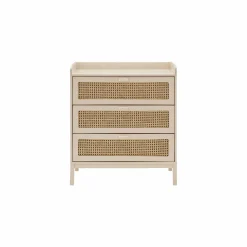 Chambres Enfant|Chambres Enfant>Camif Commode 3 tiroirs Sam - Beige