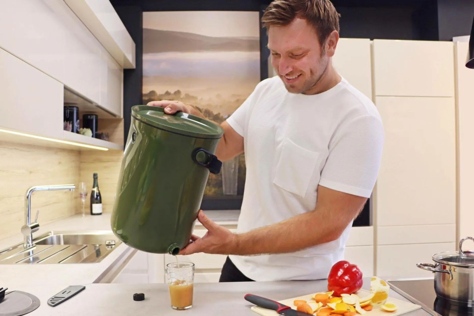 Composteurs D'Intérieur>Camif Composteur interieur Bokashi Organko 2 - Olive