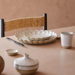 Assiettes|Assiettes>Camif COSTA NOVA Assiette grès déco Marrakesh