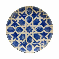 Assiettes|Assiettes>Camif COSTA NOVA Lot de 6 Assiettes plates Algarve - Etoile