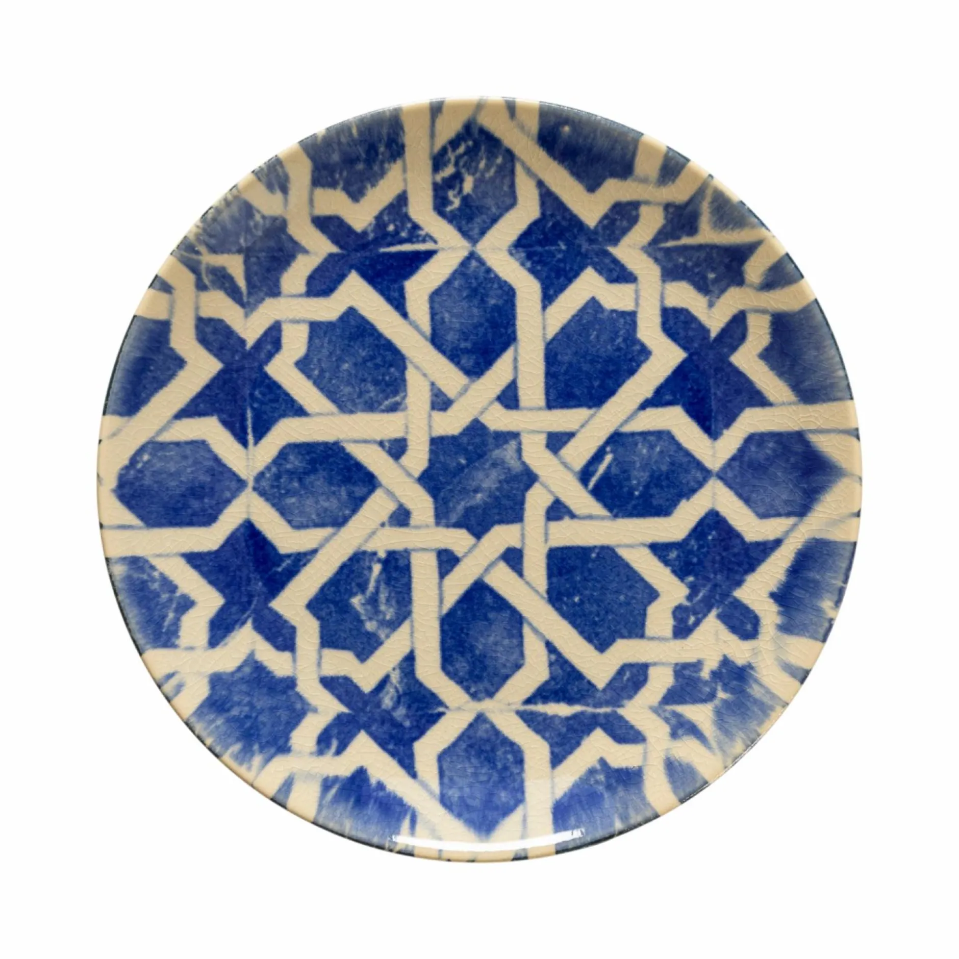 Assiettes|Assiettes>Camif COSTA NOVA Lot de 6 Assiettes plates Algarve - Etoile