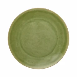 Assiettes|Assiettes>Camif COSTA NOVA Lot de 6 assiettes plates Riviera - Vert feuille