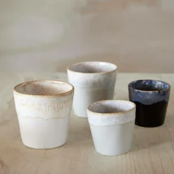 Tasses|Tasses>Camif COSTA NOVA Lot de 6 Tasses Expresso Grespresso - Gris