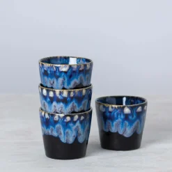 Tasses|Tasses>Camif COSTA NOVA Lot de 6 Tasses Lungo Grespresso - Noir