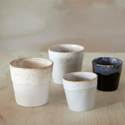 Tasses|Tasses>Camif COSTA NOVA Lot de 6 Tasses Lungo Grespresso - Blanc