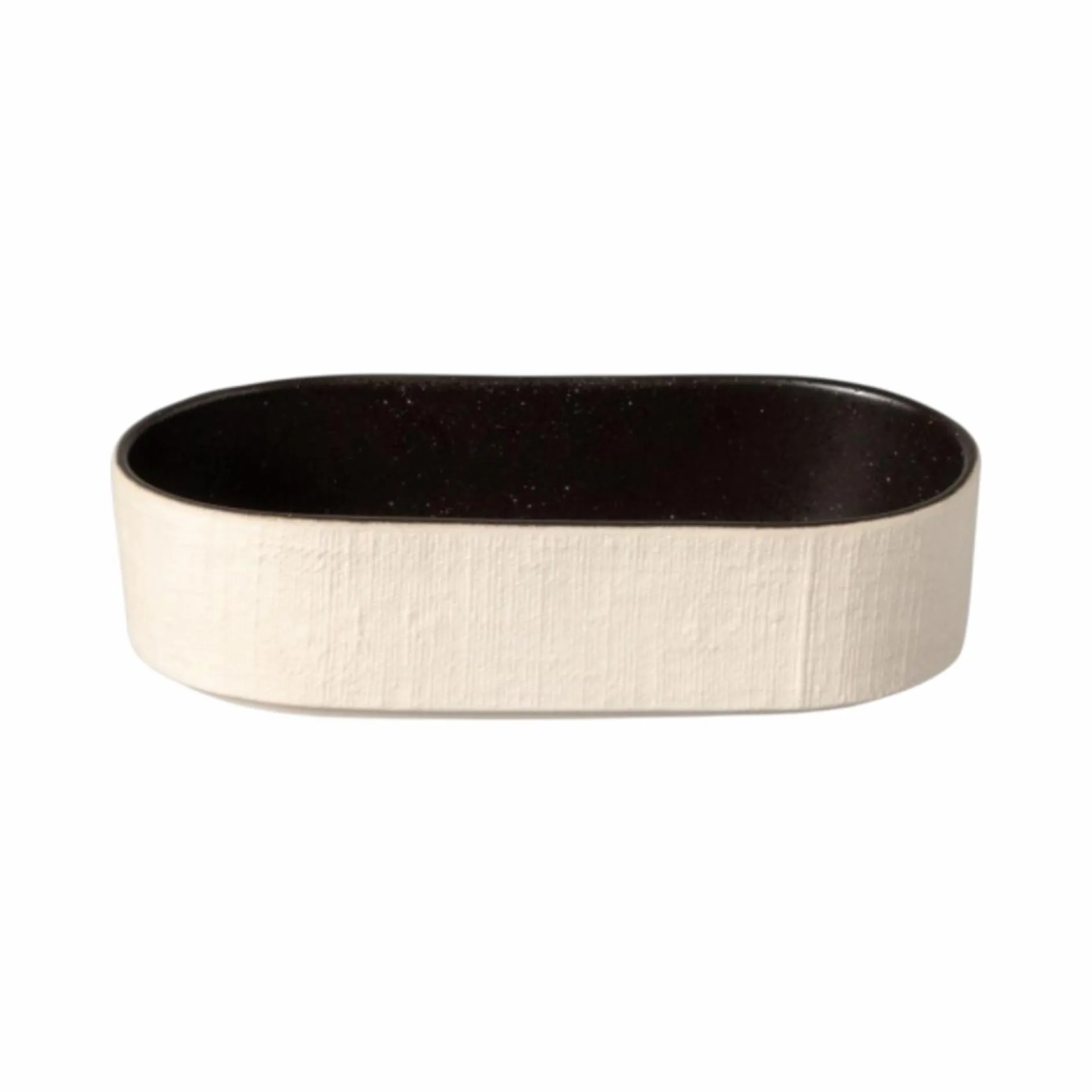 Plats De Service|Corbeilles Et Vide-Poches>Camif COSTA NOVA Plateau creux ovale grès déco 19 cm Notos
