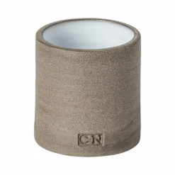 Décoration De Table>Camif COSTA NOVA Set de 4 Ronds de serviette Accessories - Marron et Blanc