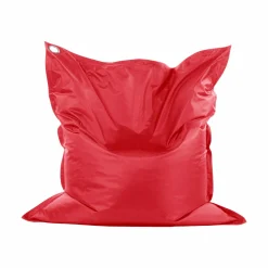 Poufs, Poires Et Coussins De Sol|Poufs, Poires Et Coussins De Sol>Camif COTTON WOOD Pouf de sol rectangulaire 140 x 180 cm IN&OUT - Rouge Cerise