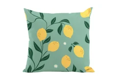 Poufs, Poires Et Coussins De Sol|Poufs, Poires Et Coussins De Sol>Camif Coussin d'Extérieur recyclé Heva - Citronnade
