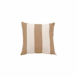 Poufs, Poires Et Coussins De Sol|Poufs, Poires Et Coussins De Sol>Camif Coussin d'Extérieur recyclé Heva - Rayure Beige