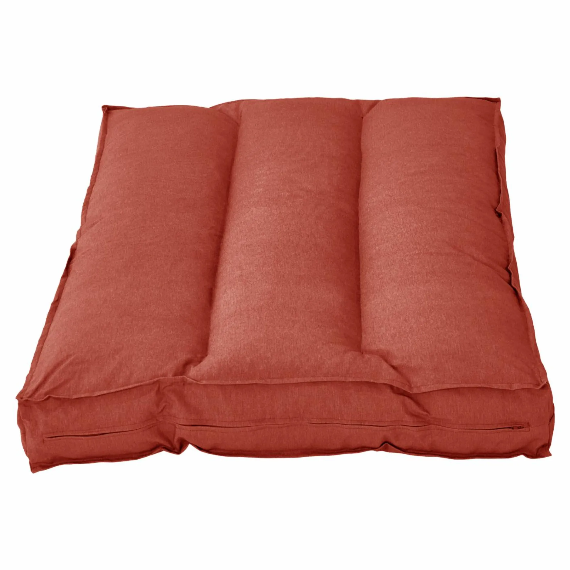 Poufs, Poires Et Coussins De Sol|Poufs, Poires Et Coussins De Sol>Camif Coussin matelas palette recyclé et déperlant Heva - Tomette 1