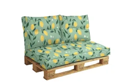 Poufs, Poires Et Coussins De Sol|Poufs, Poires Et Coussins De Sol>Camif Coussin matelas palette recyclé Heva - Citronnade