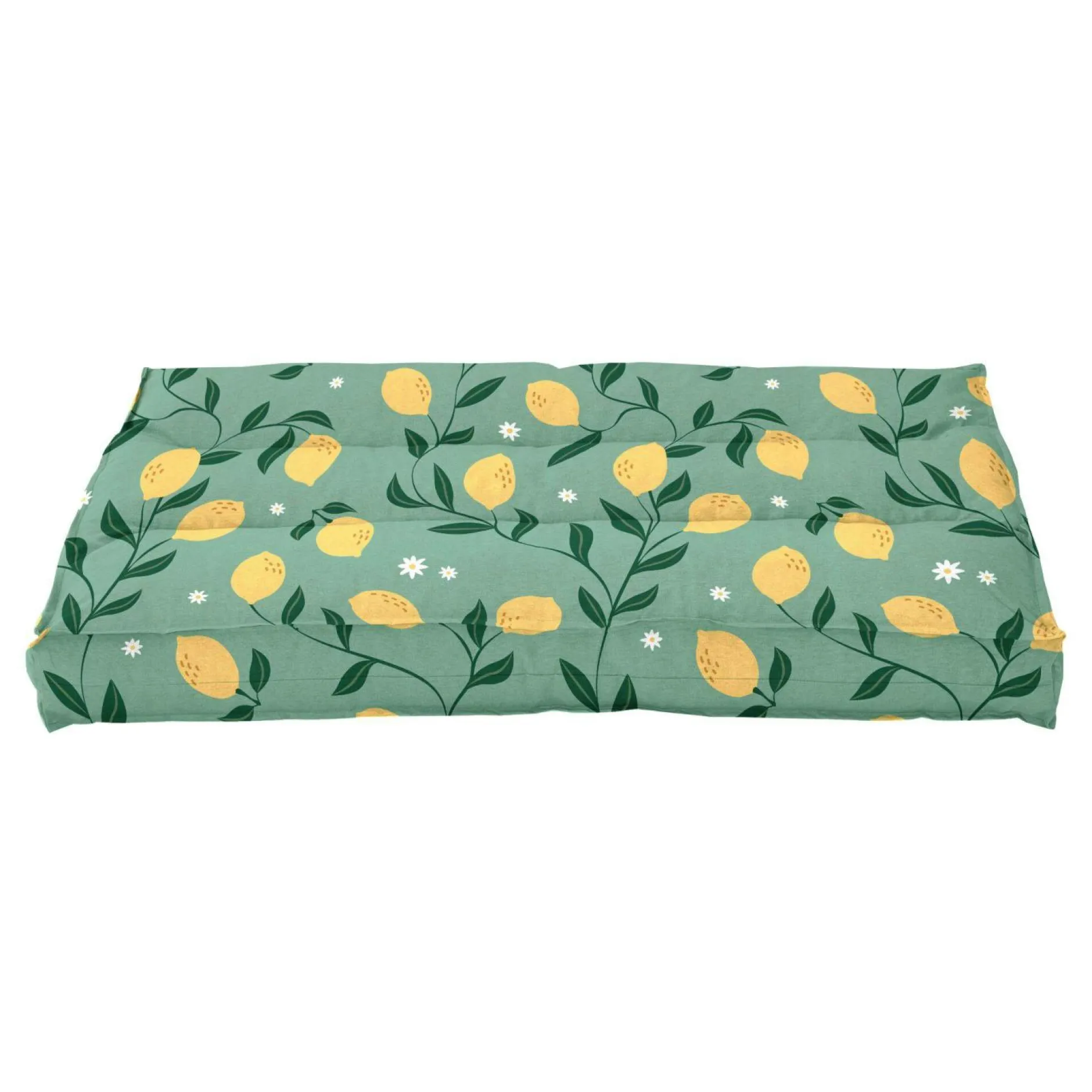Poufs, Poires Et Coussins De Sol|Poufs, Poires Et Coussins De Sol>Camif Coussin matelas palette recyclé Heva - Citronnade