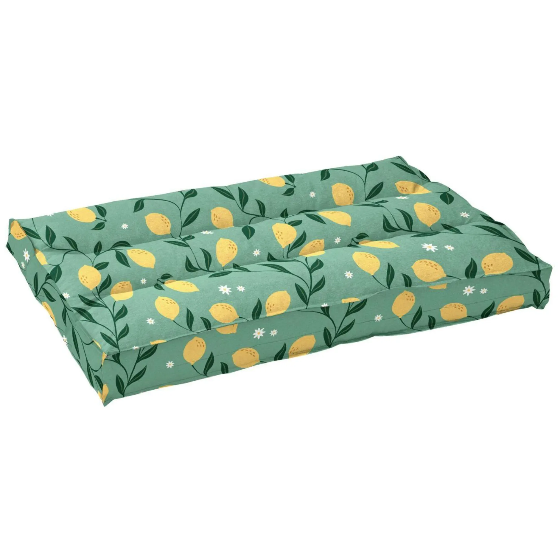 Poufs, Poires Et Coussins De Sol|Poufs, Poires Et Coussins De Sol>Camif Coussin matelas palette recyclé Heva - Citronnade