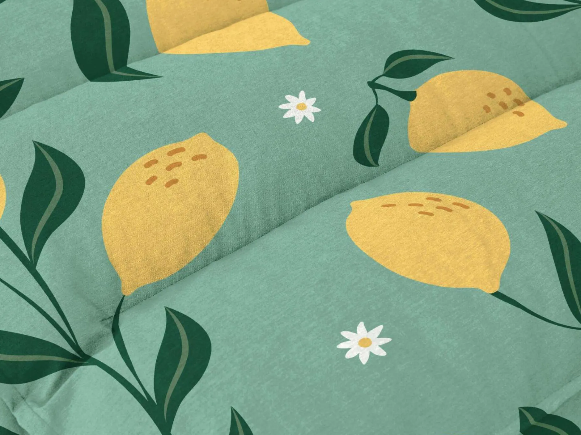 Poufs, Poires Et Coussins De Sol|Poufs, Poires Et Coussins De Sol>Camif Coussin matelas palette recyclé Heva - Citronnade