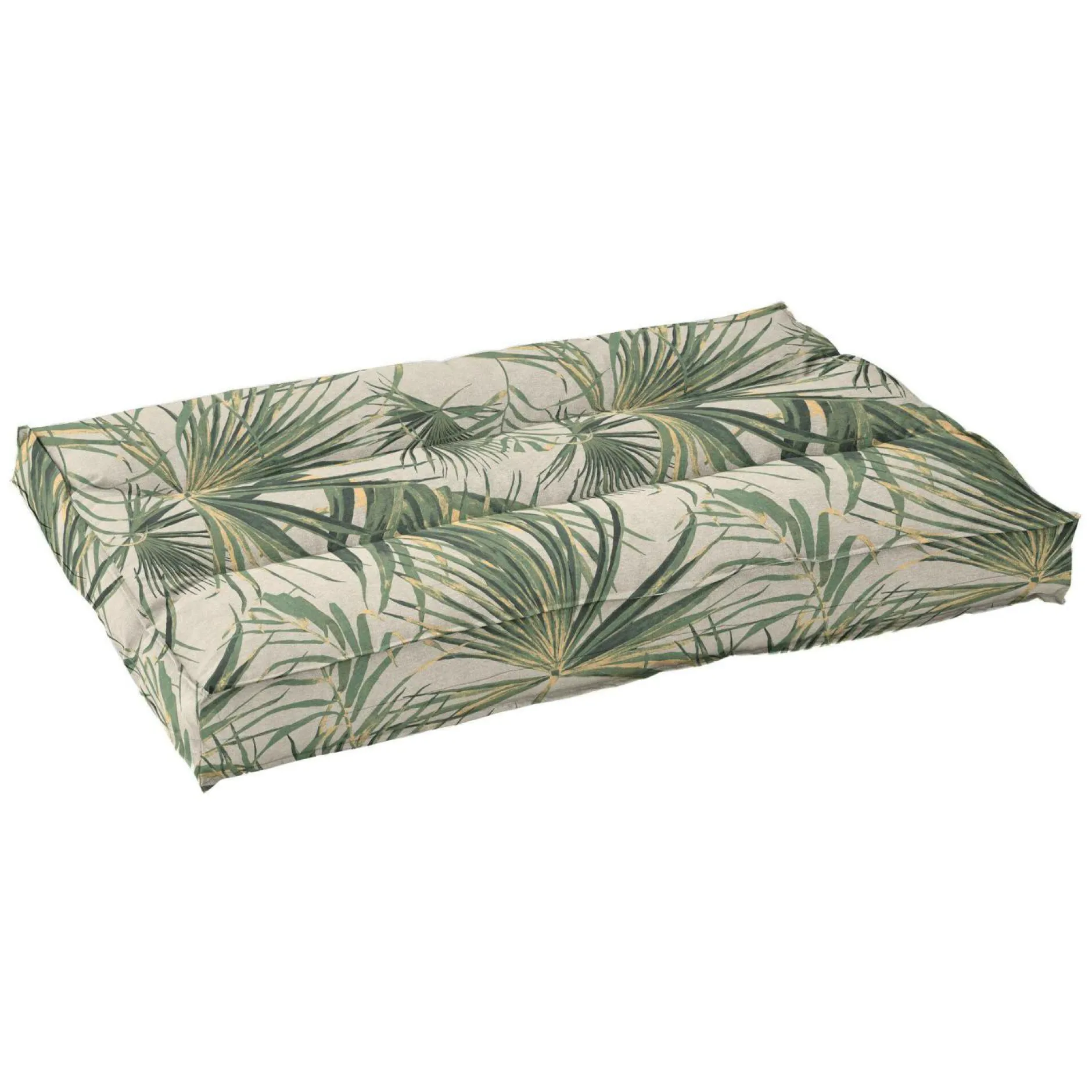 Poufs, Poires Et Coussins De Sol|Poufs, Poires Et Coussins De Sol>Camif Coussin matelas palette recyclé Heva - Jungle