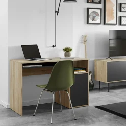 Bureaux>Camif C.PRO PAR Bureau Oxford - Chêne/Noir