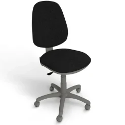 Chaises De Bureau>Camif C.PRO PAR Chaise de bureau Irmine - - Roulettes pour sol dur Noir