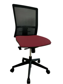 Chaises De Bureau>Camif C.PRO PAR Chaise de bureau Antoine II Kube - - Roulettes pour sol dur Grenat
