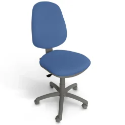 Chaises De Bureau>Camif C.PRO PAR Chaise de bureau Irmine - - Roulettes pour sol dur Bleu