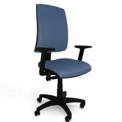 Chaises De Bureau>Camif C.PRO PAR Fauteuil de bureau Alexandre II - - Roulettes pour sol dur Bleu