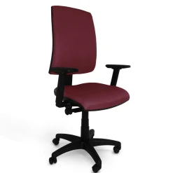 Chaises De Bureau>Camif C.PRO PAR Fauteuil de bureau Alexandre II - - Roulettes pour sol dur Grenat