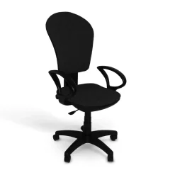 Chaises De Bureau>Camif C.PRO PAR Fauteuil de bureau Juliette - - Roulettes pour sol dur Noir