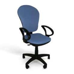 Chaises De Bureau>Camif C.PRO PAR Fauteuil de bureau Juliette - - Roulettes pour sol dur Bleu