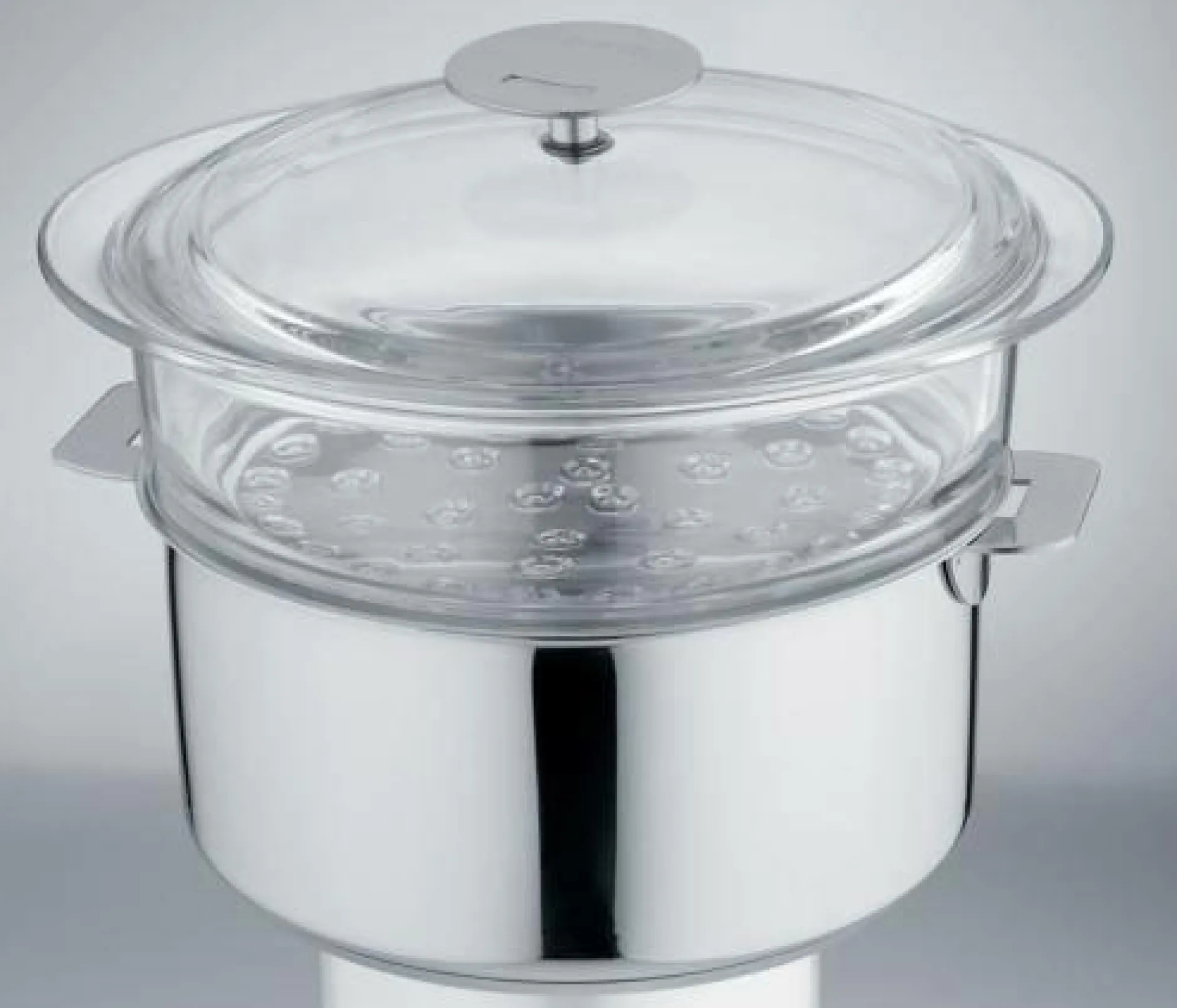 Cuit-Vapeur>Camif CRISTEL Cuit-vapeur en verre + couvercle - 20 cm