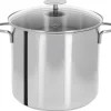 Marmites Et Faitouts>Camif CRISTEL Marmite inox Mutine fixe avec couvercle - Diamètre 28 cm