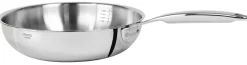 Poêles>Camif CRISTEL Poêle sautoir inox Castel Pro - Diamètre 28 cm