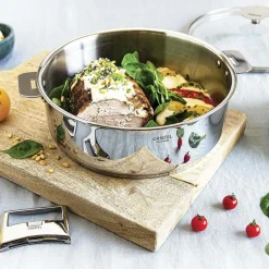 Sauteuses, Tajines Et Wok>Camif CRISTEL Sauteuse 24 cm Casteline amovible