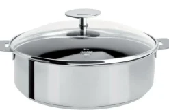 Sauteuses, Tajines Et Wok>Camif CRISTEL Sauteuse Exceliss 28 cm avec couvercle Mutine Amovible