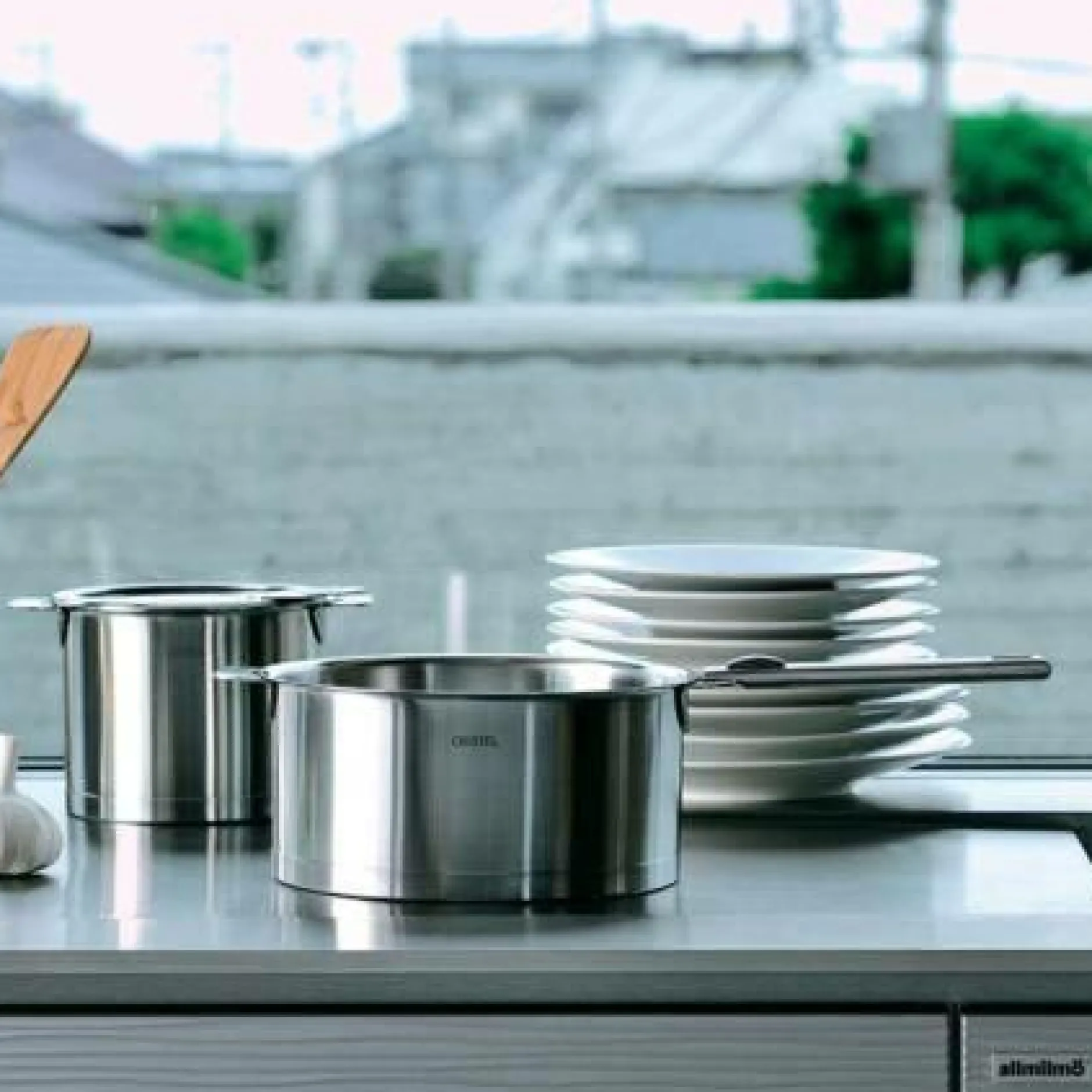 Casseroles>Camif CRISTEL Set 3 casseroles Strate Amovible 16/18 /20 cm avec poignée inox