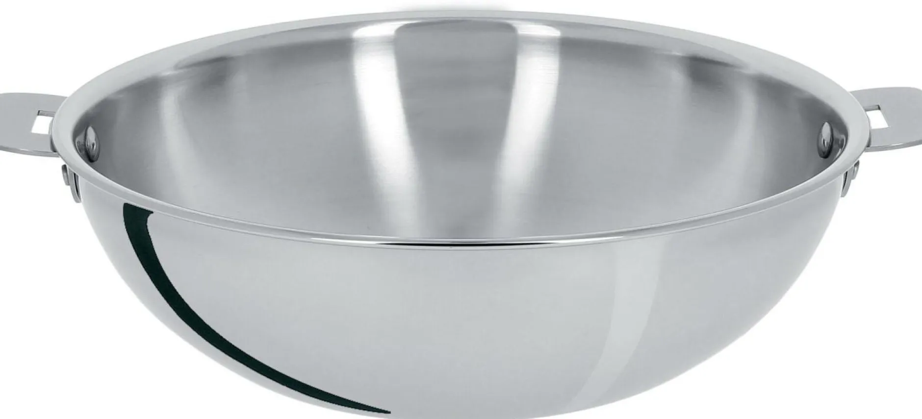 Sauteuses, Tajines Et Wok>Camif CRISTEL Wok + couvercle Casteline - 24 cm