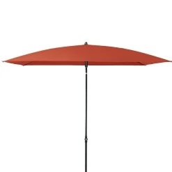 Parasols>Camif DOPPLER Parasol Rectangulaire 230 x 190 cm Sunline en Acier - Terracotta