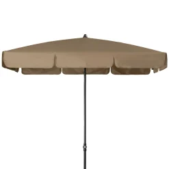 Parasols>Camif DOPPLER Parasol Rectangulaire 185 x 120 cm Sunline en Acier - Taupe