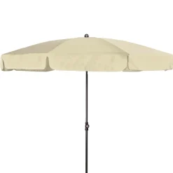 Parasols>Camif DOPPLER Parasol Rond ⌀ 200 cm Sunline en Acier - Beige Nature