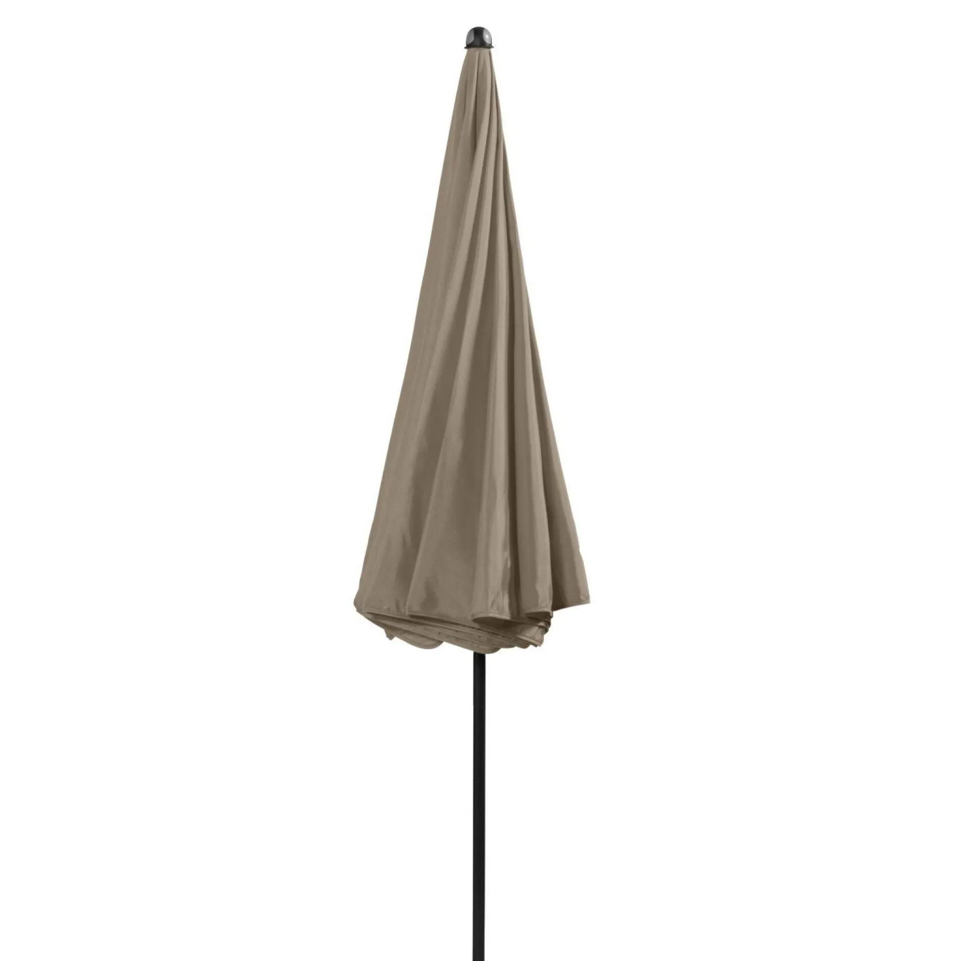 Parasols>Camif DOPPLER Parasol Rond ⌀ 200 cm Sunline en Acier - Taupe