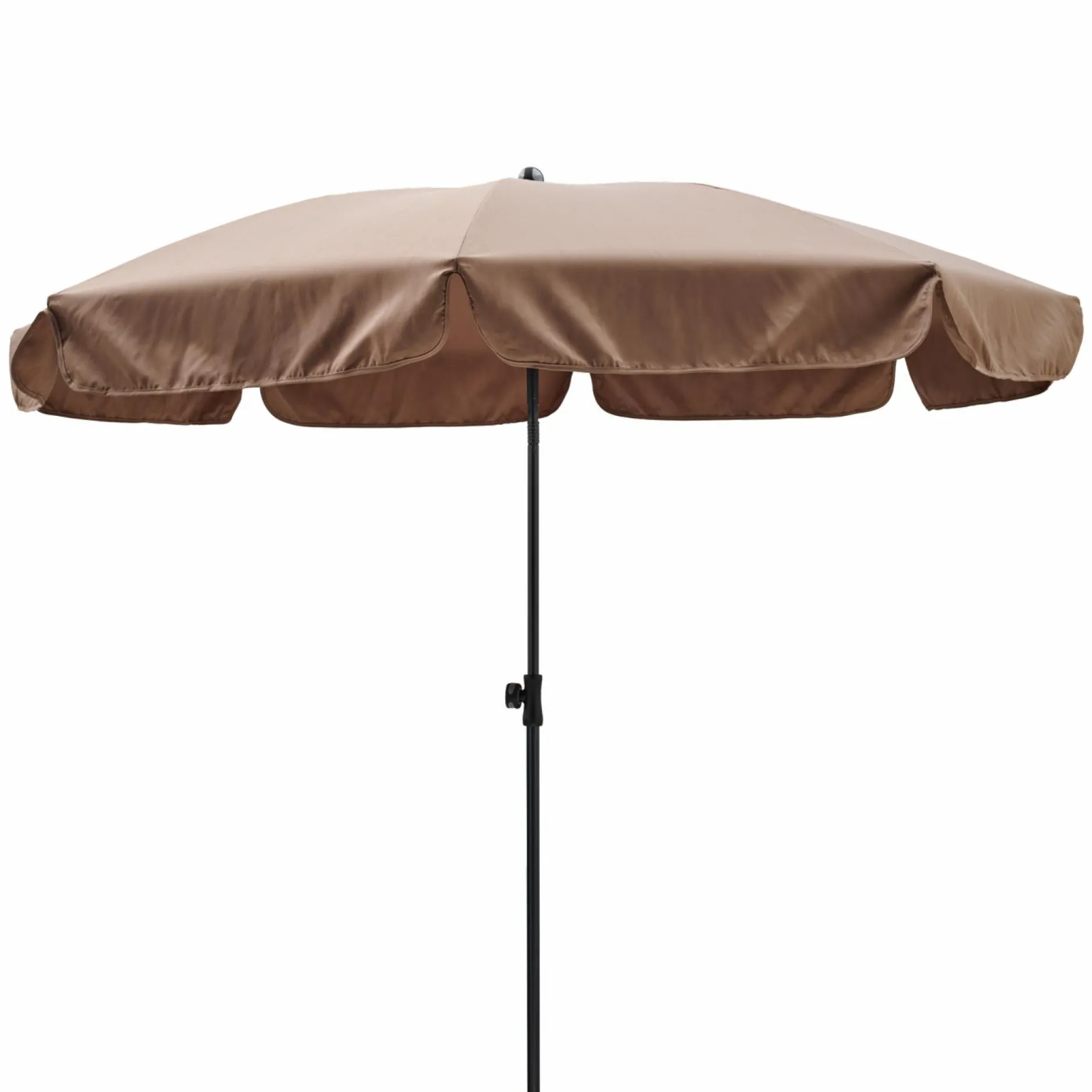 Parasols>Camif DOPPLER Parasol Rond ⌀ 200 cm Sunline en Acier - Taupe