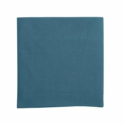 Draps>Camif Drap coton bio Fil & Sens - - 240 x 300 cm Bleu Minéral