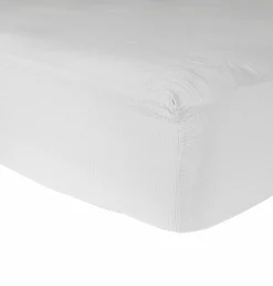 Draps Housse>Camif Drap housse gaze de coton bio Lou - - 140 x 190 cm Blanc