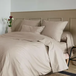 Draps>Camif Drap plat coton bio Thaïs - - 240 x 300 cm Ficelle