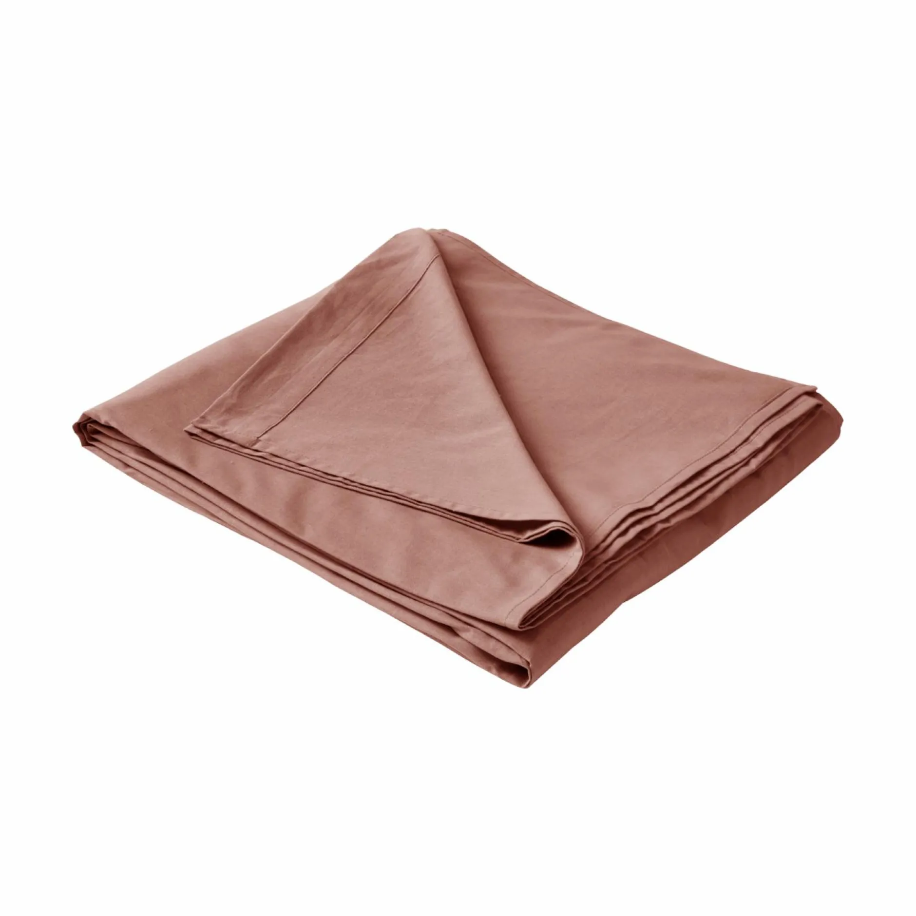 Draps>Camif Drap plat coton lin Valentine - - 240 x 300 cm Pêche de Vigne