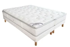 Ensembles 140 X 190 Cm|Ensembles Matelas Et Sommier>Camif DUVIVIER Ensemble Gala Eco Luxe Visco - 2 x 100 x 200 cm