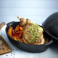 Plats À Four>Camif EMILE HENRY Brique à rôtir XL Fusain